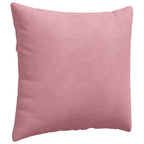 Cuscini da Divano 2 pcs Rosa 50 x 50 cm Tessuto in Cords