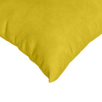 Cuscini da Divano 2 pcs Giallo 50 x 50 cm Tessuto in Cords