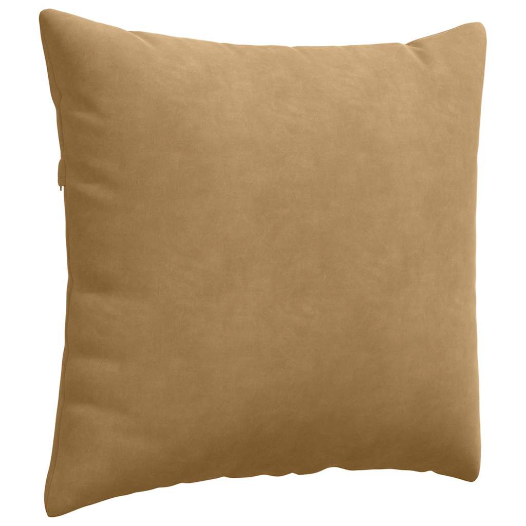 Cuscini da Divano 2 pcs Marrone 50 x 50 cm Tessuto in Cords