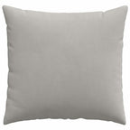 Cuscini da Divano 2 pcs Grigio chiaro 50 x 50 cm Tessuto