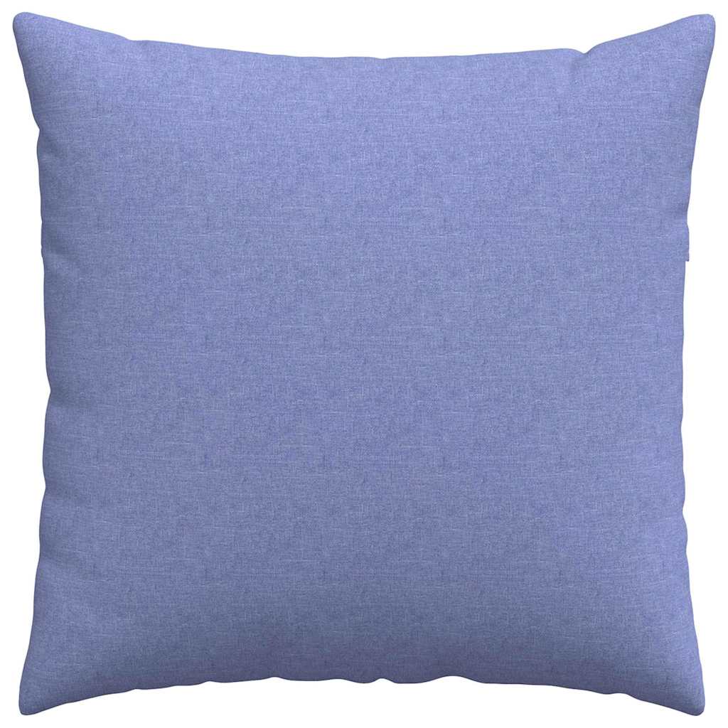 Cuscini da Divano 2 pcs Blu jeans 60 x 60 cm Tessuto