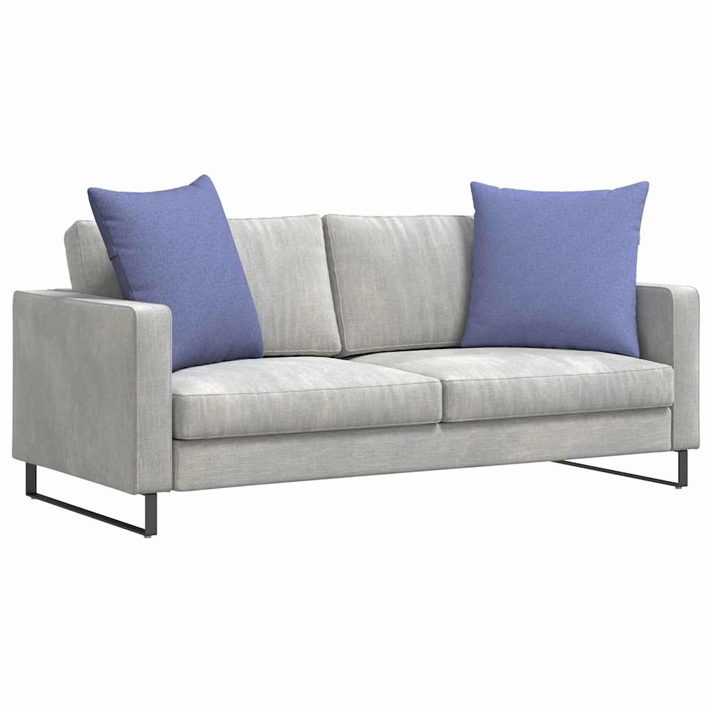 Cuscini da Divano 2 pcs Blu jeans 60 x 60 cm Tessuto