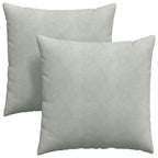 Cuscini da Divano 2 pcs Grigio chiaro 60 x 60 cm