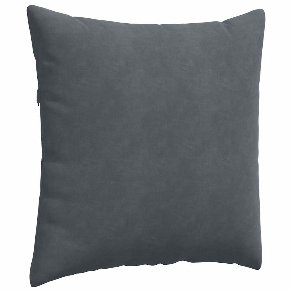 Cuscini da Divano 2 pcs Grigio scuro 60 x 60 cm