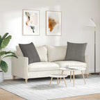 Cuscini da Divano 2 pcs Grigio chiaro 60 x 60 cm