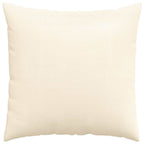 Cuscini da Divano 2 pcs Crema 60 x 60 cm Tessuto in Cords