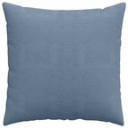 Cuscini da Divano 2 pcs Blu 60 x 60 cm Tessuto in Cords