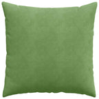 Cuscini da Divano 2 pcs Verde chiaro 80 x 80 cm