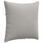 Cuscini da Divano 2 pcs Grigio chiaro 80 x 80 cm Tessuto