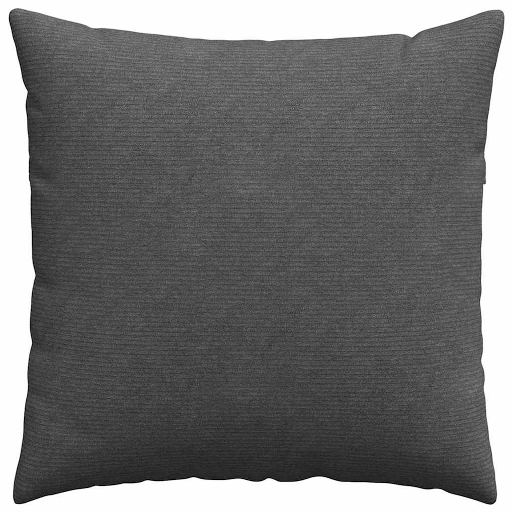 Cuscini da Divano 2 pcs Grigio scuro 80 x 80 cm