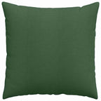 Cuscini da Divano 2 pcs Verde Scuro 80 x 80 cm Tessuto in Cords