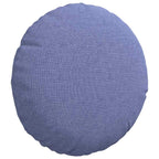 Cuscini per Seduta 2 pcs Blu jeans Ø30 x 13 cm Tessuto