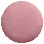 Cuscini per Seduta 2 pcs Rosa Ø30 x 13 cm Velluto