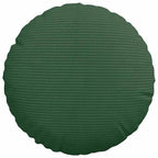 Cuscini per Seduta 2 pcs Verde Scuro Ø30 x 13 cm