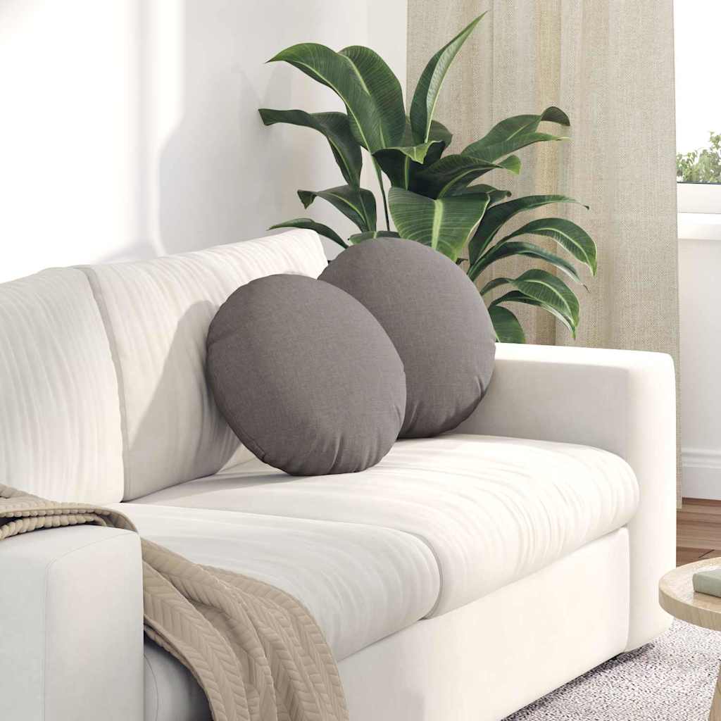 Cuscini per Seduta 2 pcs Talpa Ø40 x 13 cm Tessuto
