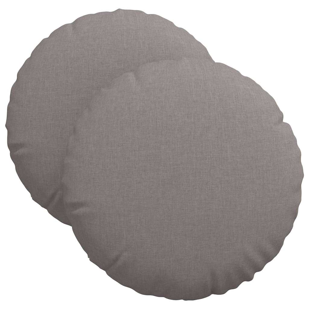 Cuscini per Seduta 2 pcs Talpa Ø40 x 13 cm Tessuto