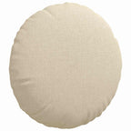 Cuscini per Seduta 2 pcs Crema Ø40 x 13 cm Tessuto