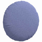 Cuscini per Seduta 2 pcs Blu jeans Ø40 x 13 cm Tessuto