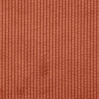 Cuscini per Seduta 2 pcs Rosso Arancio Ø 40 cm Tessuto in Cords