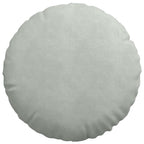 Cuscini per Seduta 2 pcs Grigio chiaro Ø50 x 19 cm Velluto