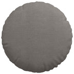 Cuscini per Seduta 2 pcs Grigio chiaro Ø50 x 19 cm
