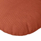 Cuscini per Seduta 2 pcs Rosso Arancio Ø50 x 19 cm