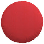 Cuscini per Seduta 2 pcs Rosso Ø60 x 21 cm Tessuto