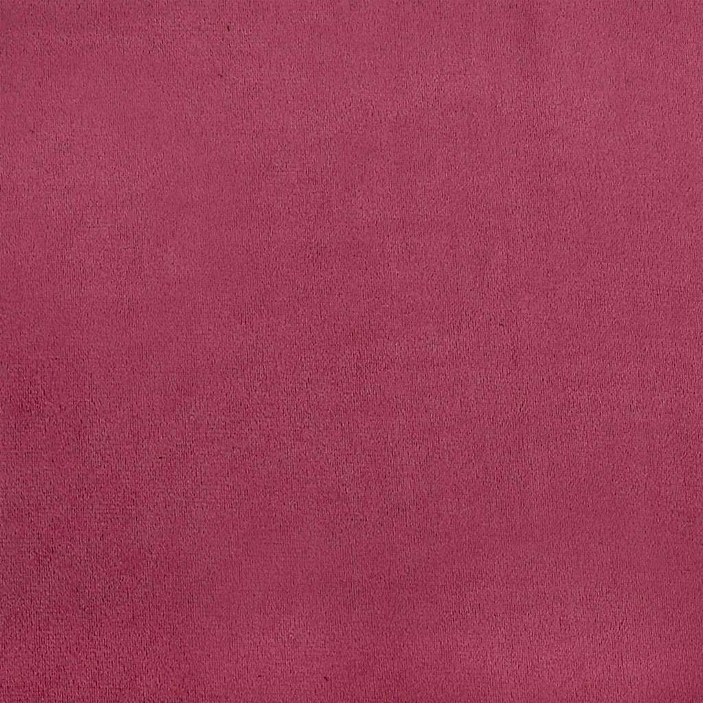 Cuscini per Seduta 2 pcs Rosso Vino Ø60 x 21 cm Velluto