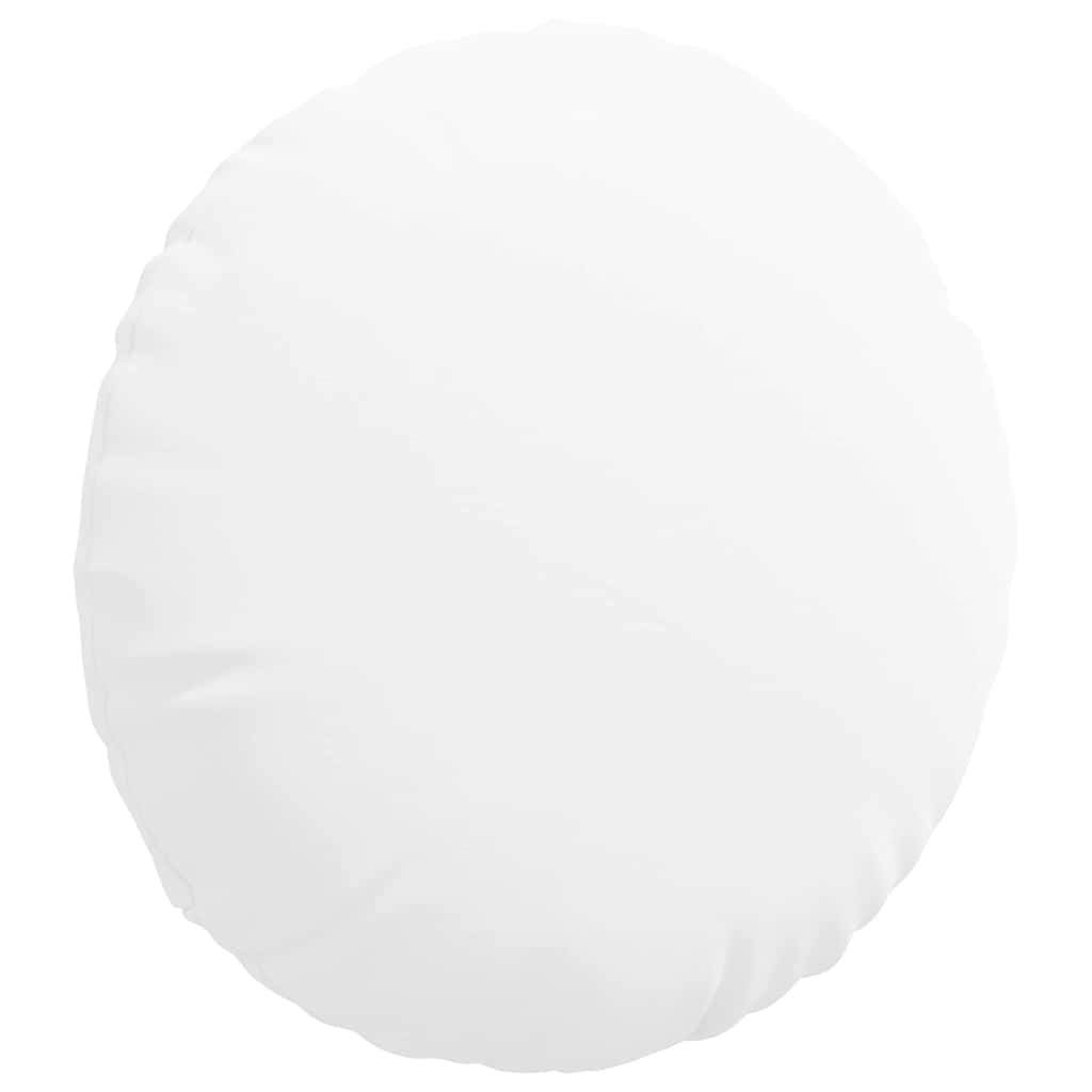 Cuscini per Seduta 2 pcs Bianco Ø80 x 29 cm Tessuto