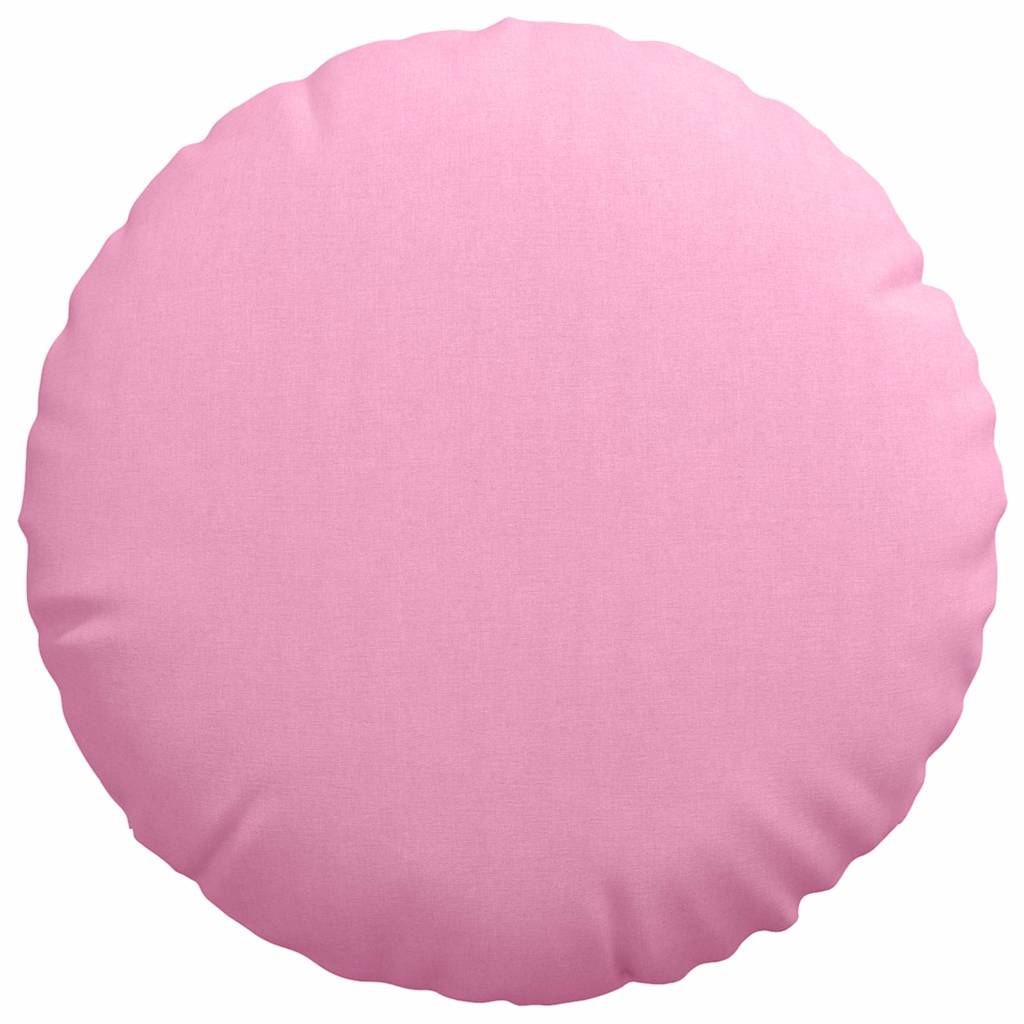 Cuscini per Seduta 2 pcs Rosa Ø80 x 29 cm Tessuto