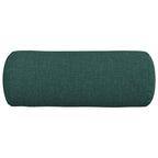 Cuscini a rullo 2 pcs Verde Scuro Ø 15 x 40 cm Tessuto
