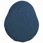 Cuscini a rullo 2 pcs Blu Ø 15 x 40 cm Tessuto