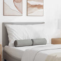 Cuscini a rullo 2 pcs Grigio Nuvola Ø 15 x 40 cm Tessuto
