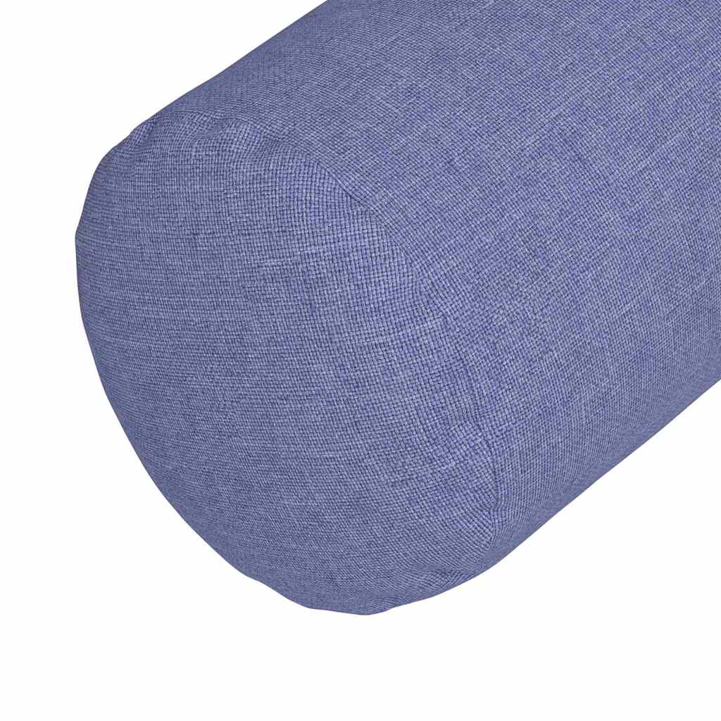 Cuscini a rullo 2 pcs Blu jeans Ø 15 x 40 cm Tessuto