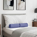 Cuscini a rullo 2 pcs Blu jeans Ø 15 x 40 cm Tessuto