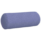 Cuscini a rullo 2 pcs Blu jeans Ø 15 x 40 cm Tessuto