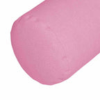 Cuscini a rullo 2 pcs Rosa Ø 15 x 40 cm Tessuto