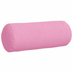 Cuscini a rullo 2 pcs Rosa Ø 15 x 40 cm Tessuto