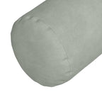 Cuscini a rullo 2 pcs Grigio chiaro Ø 15 x 40 cm