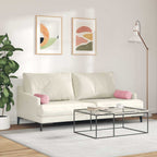 Cuscini a rullo 2 pcs Rosa Ø 15 x 40 cm Tessuto in Cords