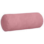 Cuscini a rullo 2 pcs Rosa Ø 15 x 40 cm Tessuto in Cords