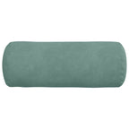 Cuscini a rullo 2 pcs Verde Mare Ø 15 x 40 cm Tessuto in Cords