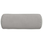 Cuscini a rullo 2 pcs Grigio chiaro Ø 15 x 40 cm