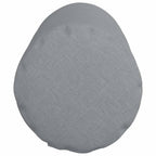 Cuscini a rullo 2 pcs Grigio chiaro Ø 25 x 70 cm Tessuto