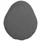 Cuscini a rullo 2 pcs Grigio scuro Ø 25 x 70 cm Tessuto