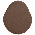 Cuscini a rullo 2 pcs Marrone Ø 25 x 70 cm Tessuto
