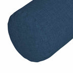 Cuscini a rullo 2 pcs Blu Ø 25 x 70 cm Tessuto