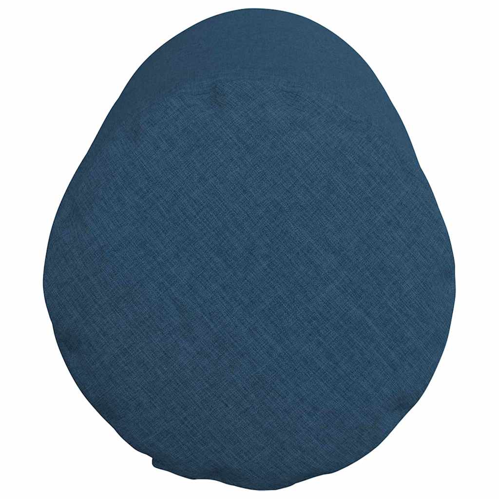 Cuscini a rullo 2 pcs Blu Ø 25 x 70 cm Tessuto