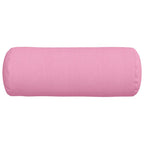 Cuscini a rullo 2 pcs Rosa Ø 25 x 70 cm Tessuto