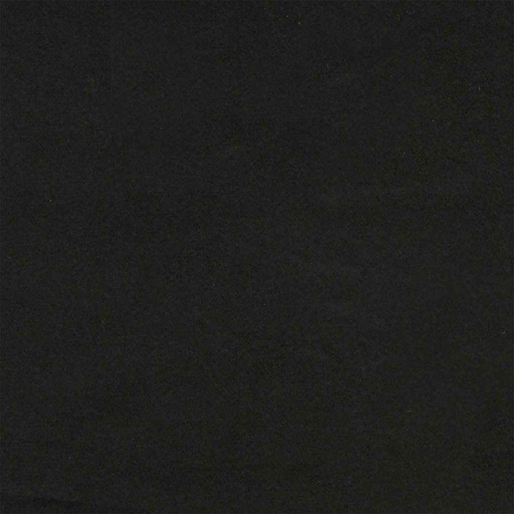 Cuscini a rullo 2 pcs Nero Ø 25 x 70 cm Tessuto in Cords